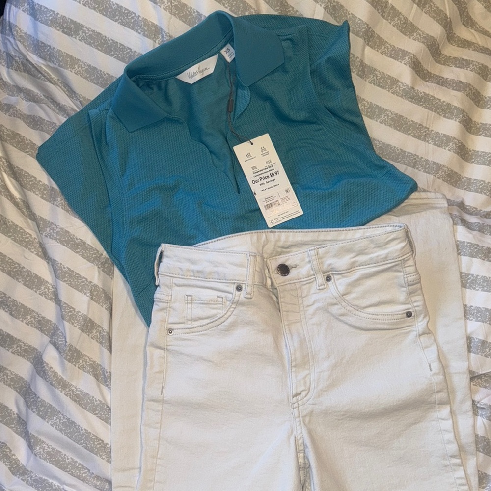 2 PC- NWT Walter Hagen Tank with jeggings